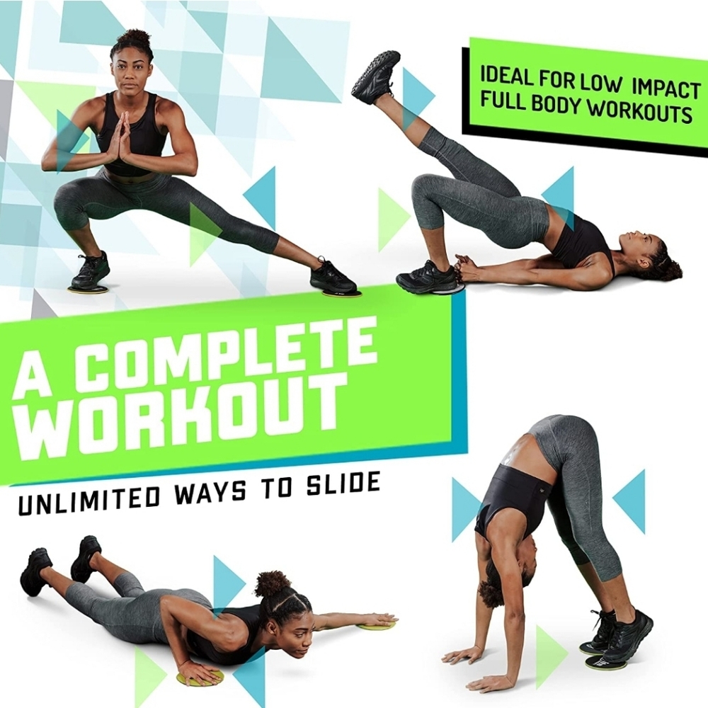 Pink Core Workout Sliders - Picture 4 of 6